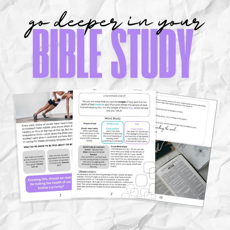 Bible Study: What does the Bible say about the Physical Body?